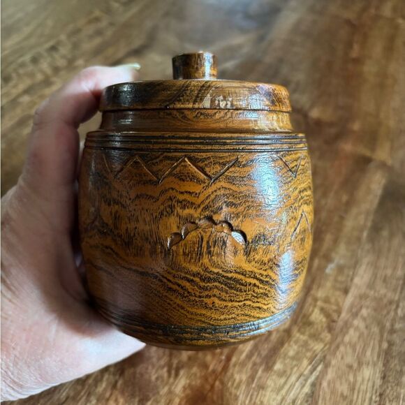 Wooden Trinket Box - Picture 2 of 7